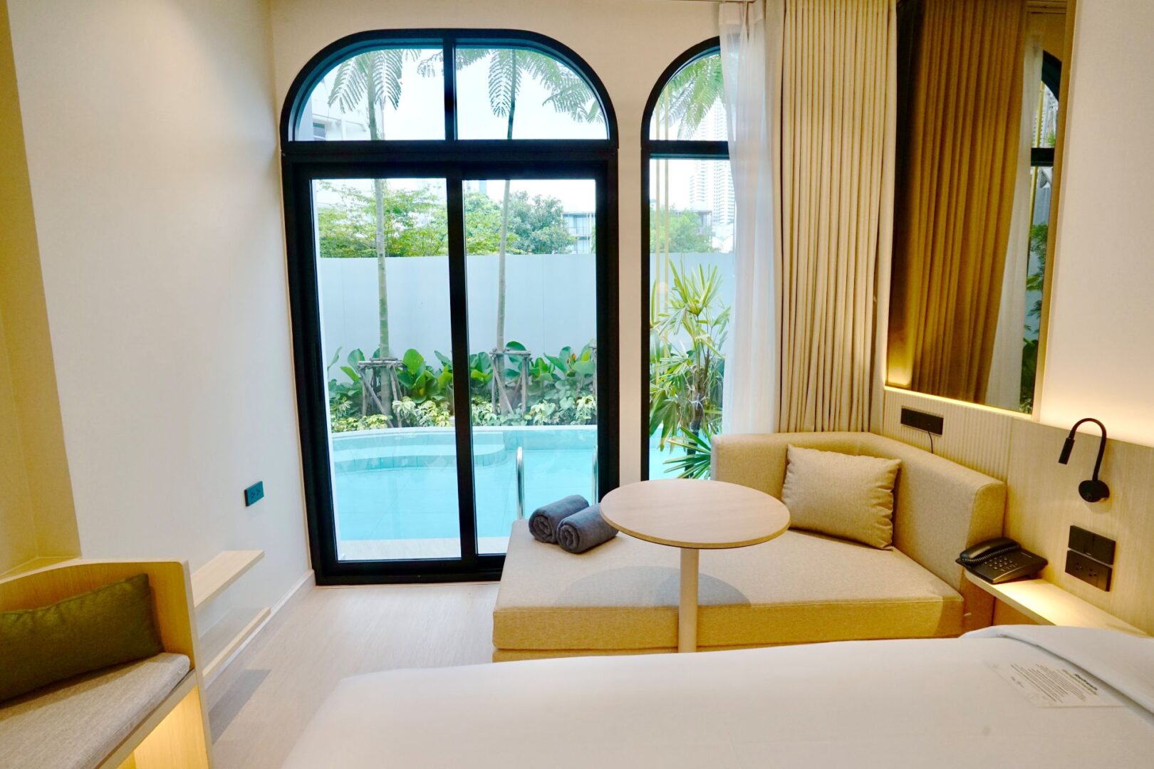 Pool Access Room