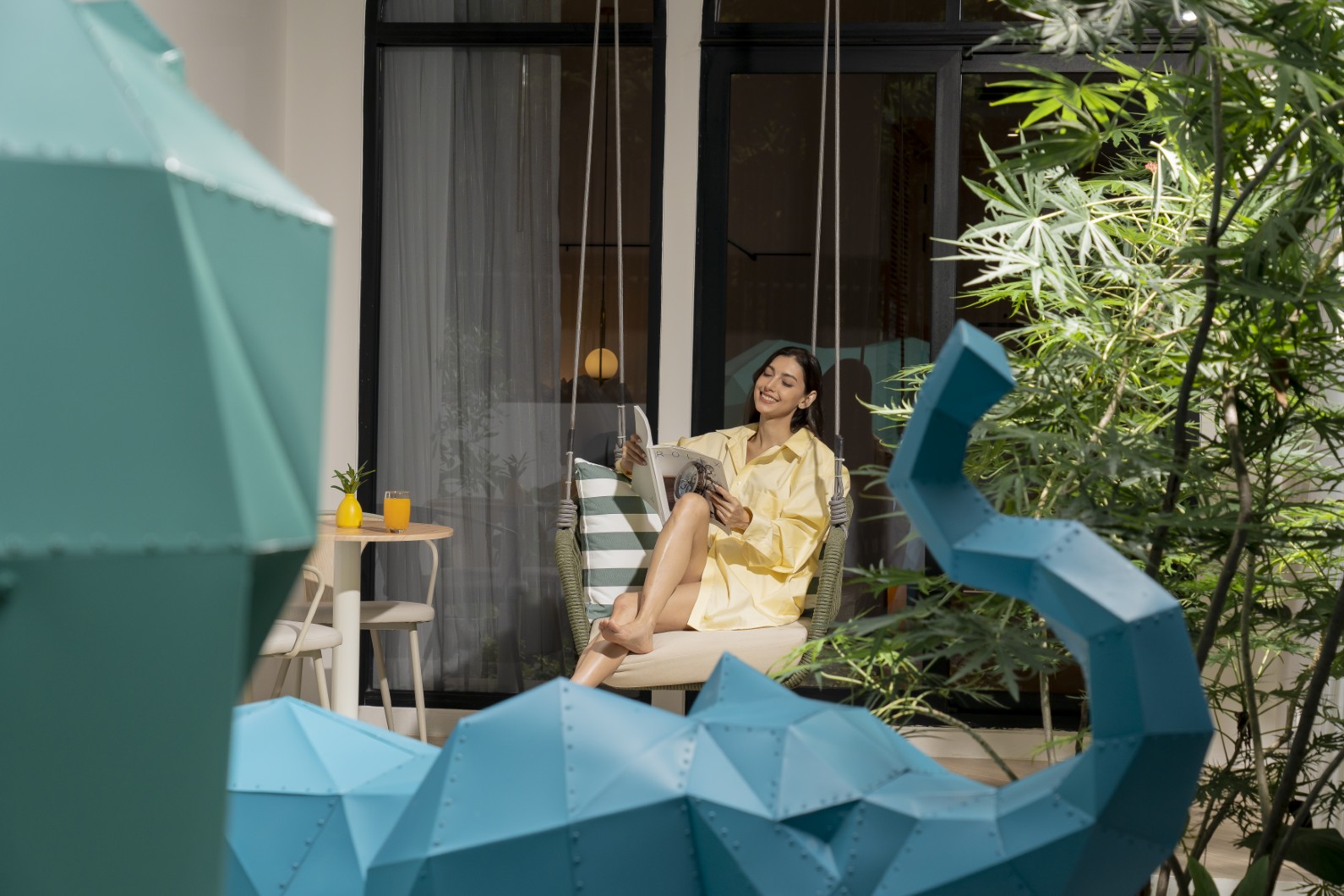 แบกความเหนื่อยมาทิ้งที่ราชเทวี: ทริปเที่ยวกรุงเทพฯ "ฉบับตัวคนเดียว" (Solo Date) ฮีลใจในสเปซสุดอาร์ตที่ โรงแรม แบงค็อกเกียน