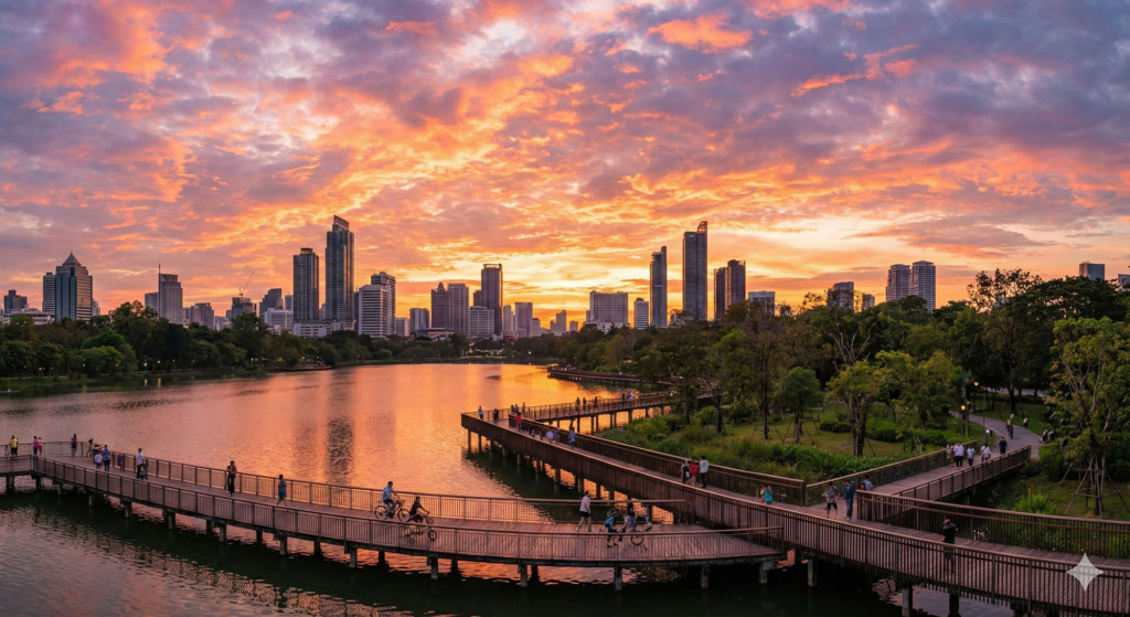 ลมหนาวมาแล้ว! ปักหมุดแลนด์มาร์กโรแมนติก "กุมมือแฟนเที่ยวกรุงเทพฯ" ทริปหวานรับหน้าหนาว พักผ่อนมีสไตล์ที่ Hotel Bangkokian