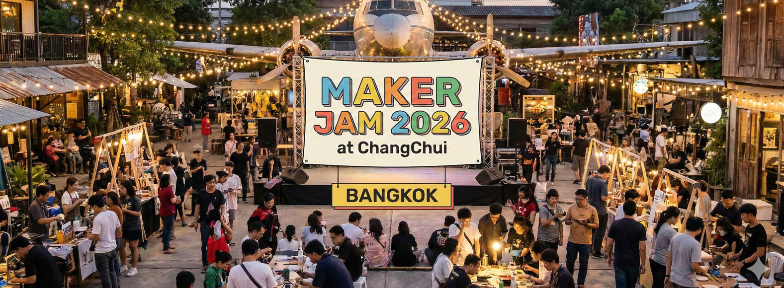 Unleash Your Inner Creator! Visit "Maker Jam 2026" at ChangChui & Recharge at Hotel Bangkokian Unleash Your Inner Creator! Visit "Maker Jam 2026" at ChangChui & Recharge at Hotel Bangkokian